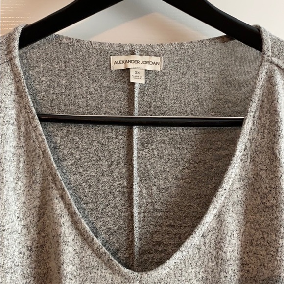 Alexander Jordan 3X Heather Grey tunic - Picture 2 of 5